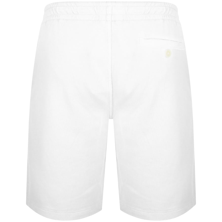 Mens white jersey shorts sales